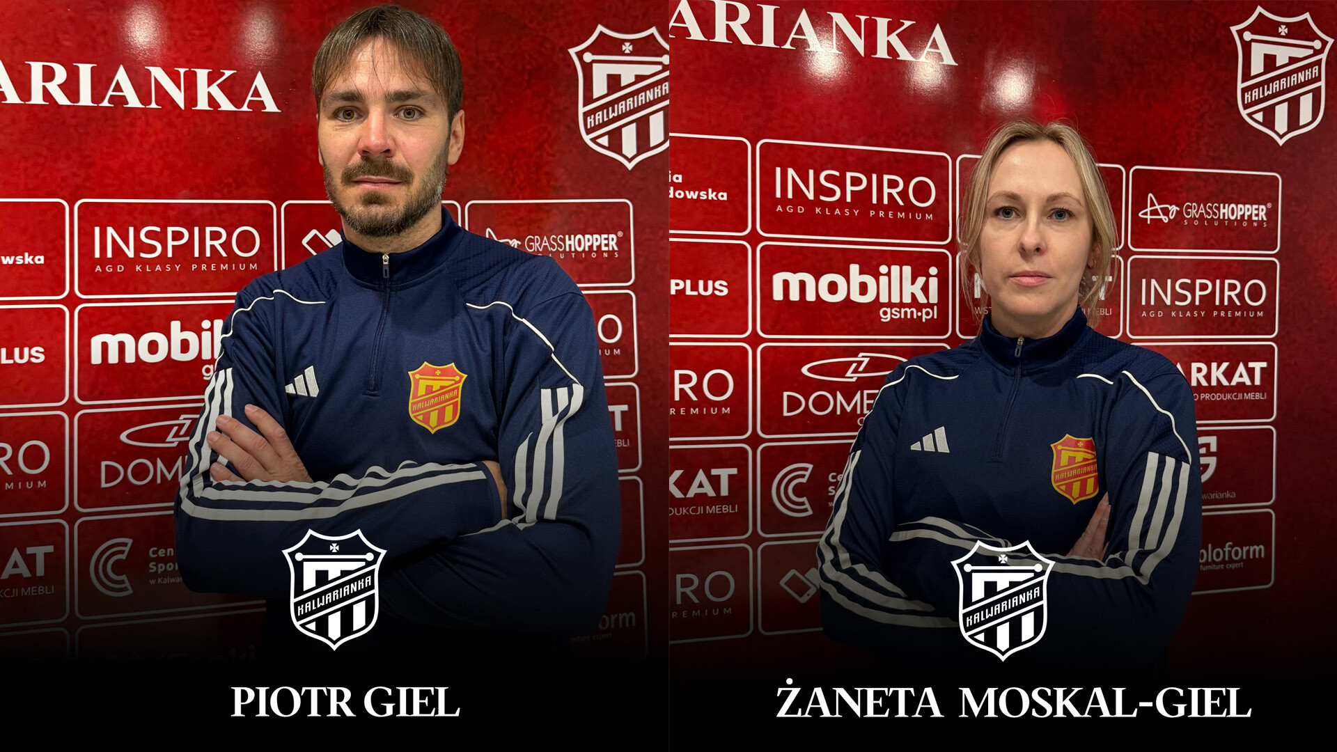 Piotr Giel i Żaneta Moskal-Giel poprowadzą drużynę młodzików w Akademii Kalwarianki!