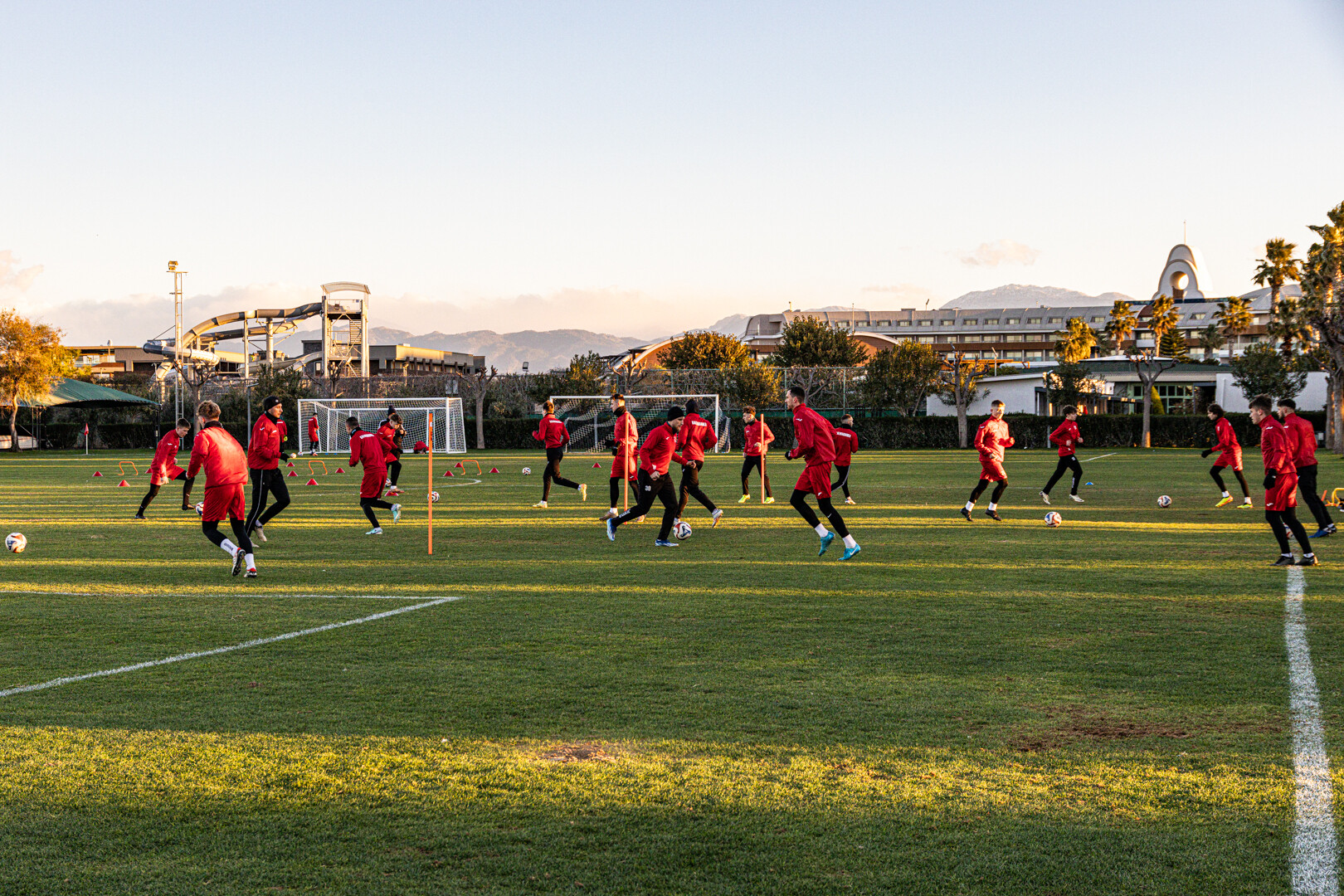 Galeria: pierwszy trening w Turcji