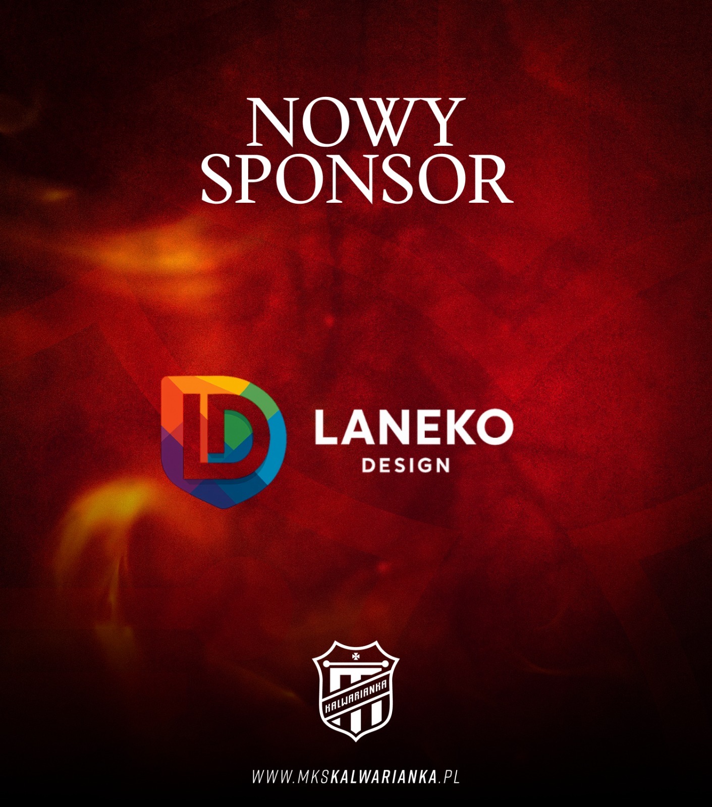Firma Laneko nowym sponsorem Kalwarianki!